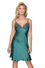 Irall emerald ii dark green damska koszula nocna