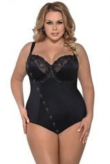 Gorsenia gala k356 czarne modelujące body damskie