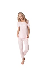Aruelle babe long pink piżama damska