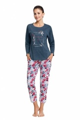 Luna 490 piżama damska plus size