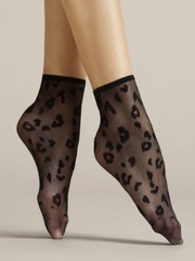 Fiore doria black 08 den skarpetki damskie