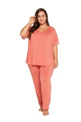 Babella petra piżama damska plus size