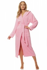 L&l 2102 pink szlafrok damski