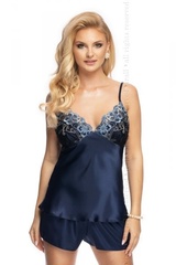Irall elodie navy-blue piżama damska
