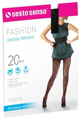 Sesto senso fashion 20 den f/03/20 rajstopy damskie