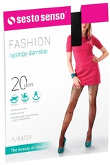 Sesto senso fashion 20 den f/04/20 rajstopy damskie