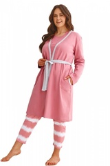 Taro 2614 z22 szlafrok damski plus size