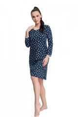 Luna 39 piórka damska koszula nocna plus size