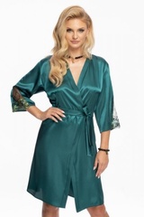 Irall nikita dark green szlafrok damski