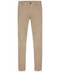 Beżowe spodnie typu chino regular profuomo 32/32