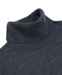 Golf męski szary 100% wełna merino  s