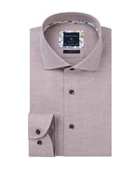 Jasnoczerwona elegancka koszula męska non iron slim fit 45