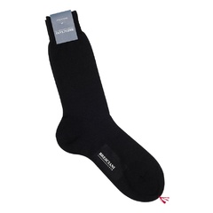 Czarne wełniane skarpetki bresciani  s (39-40)
