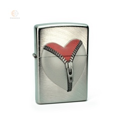 Zapalniczka zippo heart zipper z twoim grawerem
