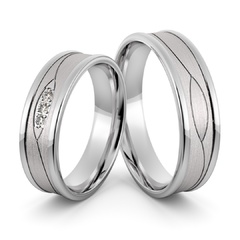 Obrączki srebrne z cyrkoniami swarovski - wzór ag-409