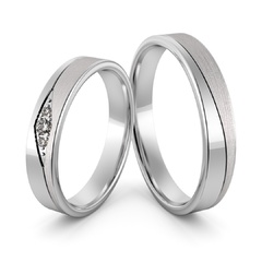 Obrączki srebrne z cyrkoniami swarovski - wzór ag-471