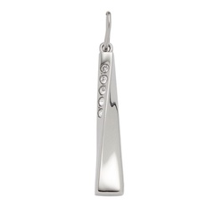 Klasyczny wisiorek magnetyczny z rzędem kryształów swarovski 3974-1