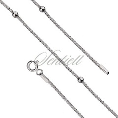 Bransoletka srebrna pr.925 daisy chain bead ø 25 waga od 1,4g