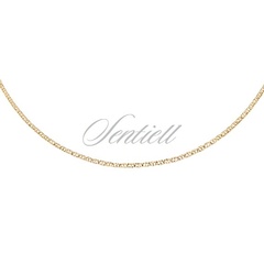 Łańcuszek srebrny 925 gucci pozłacany