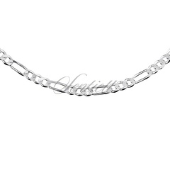 Łańcuszek diamentowany figaro płaskie pr. 925 ø 0120