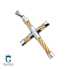 Zawieszka męska krzyżyk sp-078g