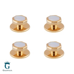 Guziki smokingowe z masą perłową ssd-5102 (4 guziki)