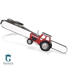 Spinka do krawata czerwony traktor sk-1366