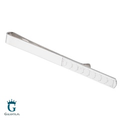 Srebrna spinka do krawata sks-0055