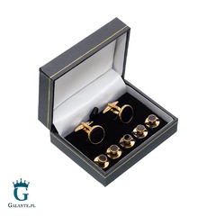 Komplet smokingowy z onyksem ksl-990014