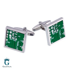 Spinki do mankietów fragment płyty głównej x2 aj999