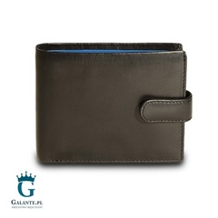Cienki portfel męski visconti z zapięciem pm-100 rfid