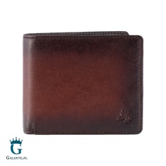 Banknotówka męska przypalany brąz visconti at-58 rfid