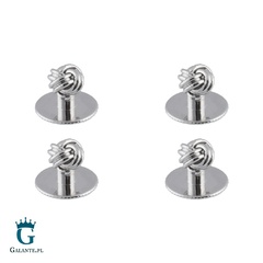 Guziki smokingowe węzełki ssd-5112 (4 guziki)