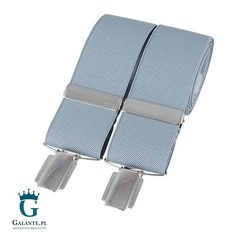 Szelki do spodni popielate br-007