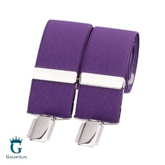 Szelki do spodni fioletowe br-036