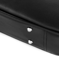 Elegancka torba męska ze skóry brødrene r12 czarna