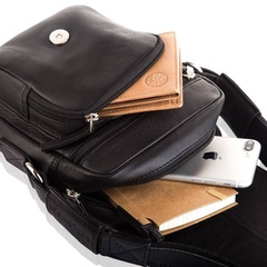 Saszetka męska betlewski tbg-ym-103 czarna