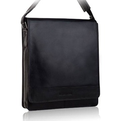 Czarna skórzana listonoszka męska tbs-317 betlewski