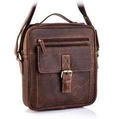 Skórzana saszetka betlewski tbg-ht-100 brązowa