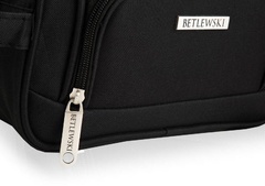 Wodoodporna męska kosmetyczka betlewski sbt-05 czarna