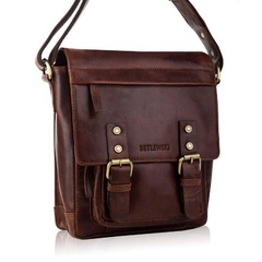 Miejska skórzana listonoszka męska tbs-310 betlewski