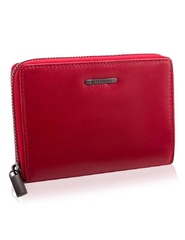 Elegancki damski portfel betlewski bpd-vtc-361 czerwony