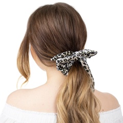 Gumka do włosów apaszka scrunchie panterka frotka