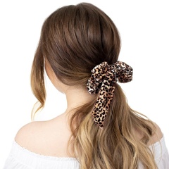 Gumka do włosów apaszka scrunchies frotka panterka