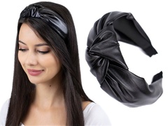 Opaska do włosów turban węzeł szeroka pin up węzeł