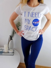 Damska piżama nasa i need my space