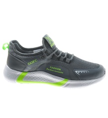 Pantofelek24.pl | szaro zielone męskie buty sportowe gofc