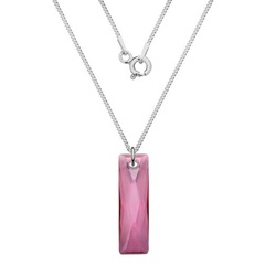 Naszyjnik z kryształem swarovski /872/