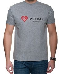 Koszulka t-shirt.  i love cycling - my lifestyle
