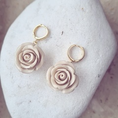 Kolczyki roses- unikat